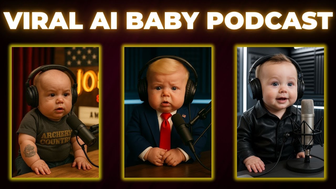 new TikTok trending AI baby photo editing