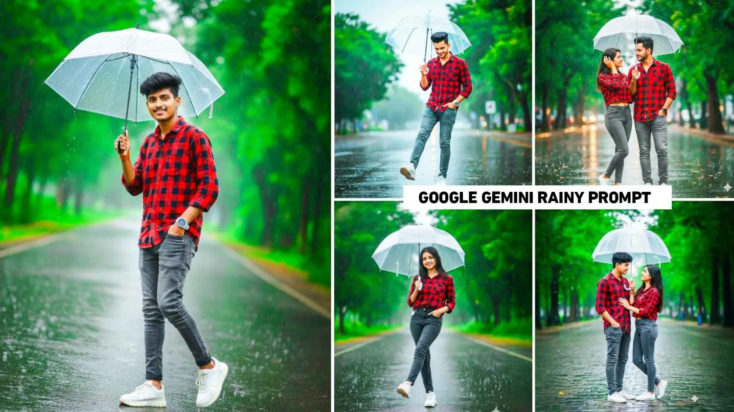 Gemini Rainy Ai Photo Editing Prompt